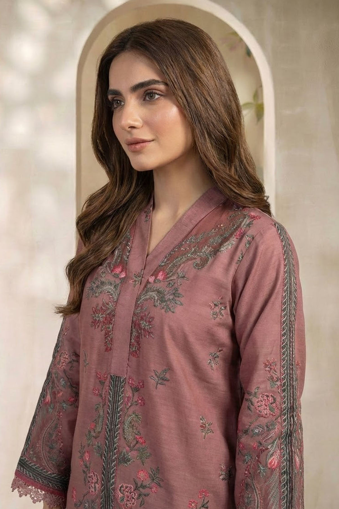5789-NIYAH DIGITAL PRINTED RAW SILK STITCHED