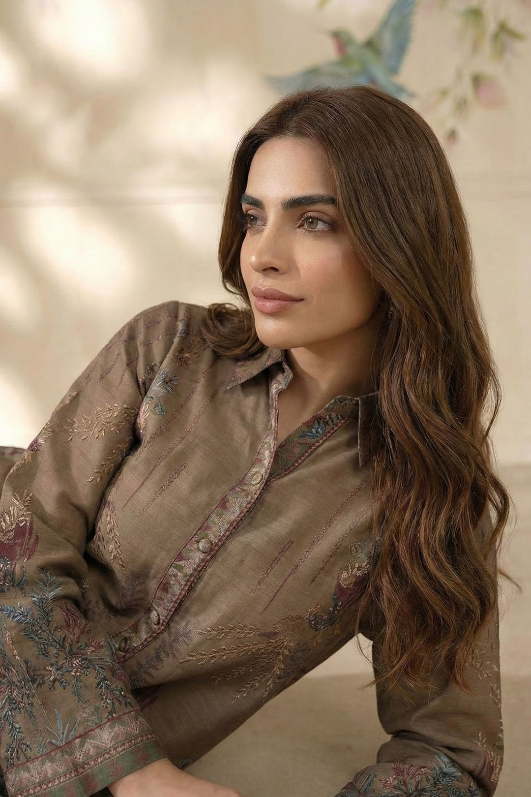 5791-ARSELA DIGITAL PRINTED RAW SILK STITCHED