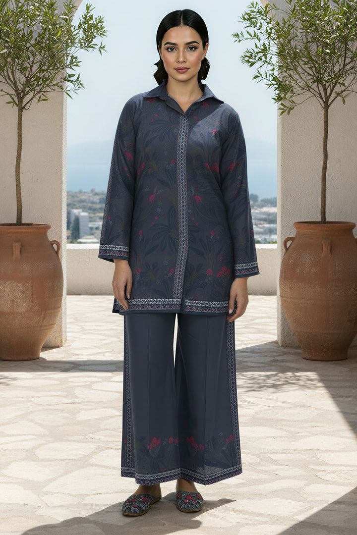 5792-EMARA DIGITAL PRINTED RAW SILK STITCHED