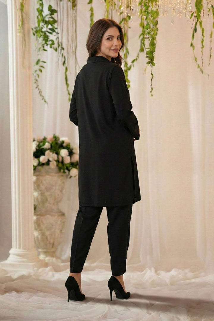 5796-ANAIZA DYED GEORGETTE STITCHED