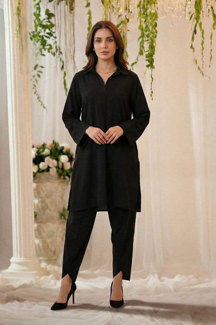 5796-ANAIZA DYED GEORGETTE STITCHED