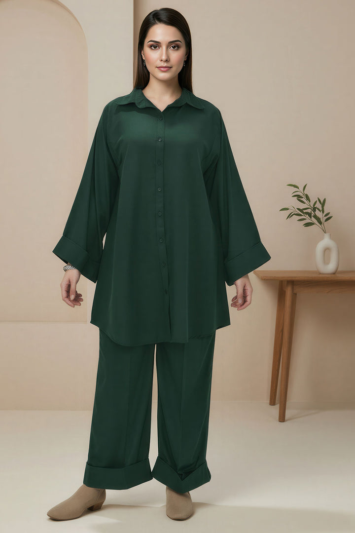 5799-YASHAL DYED GEORGETTE STITCHED