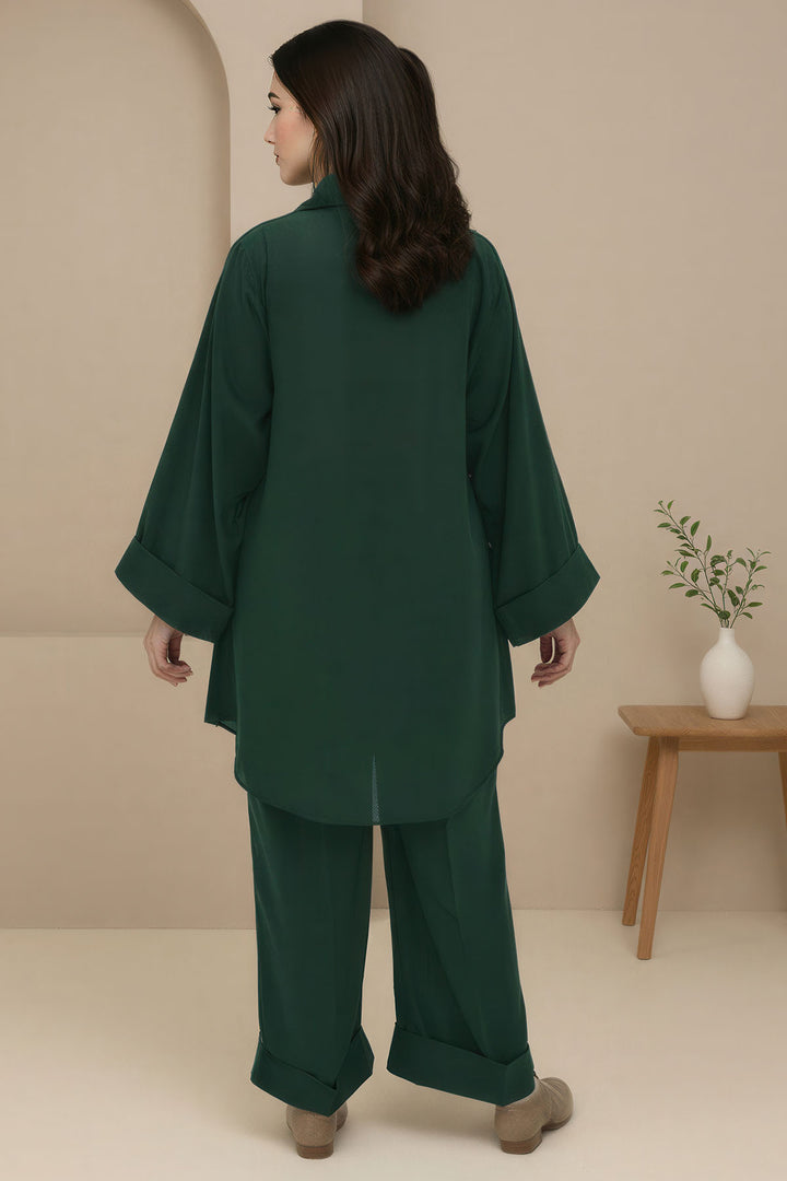 5799-YASHAL DYED GEORGETTE STITCHED