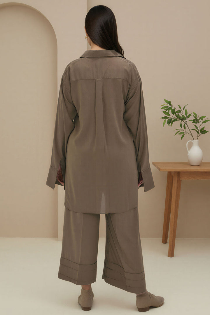 5800-EBRAH DYED GEORGETTE STITCHED