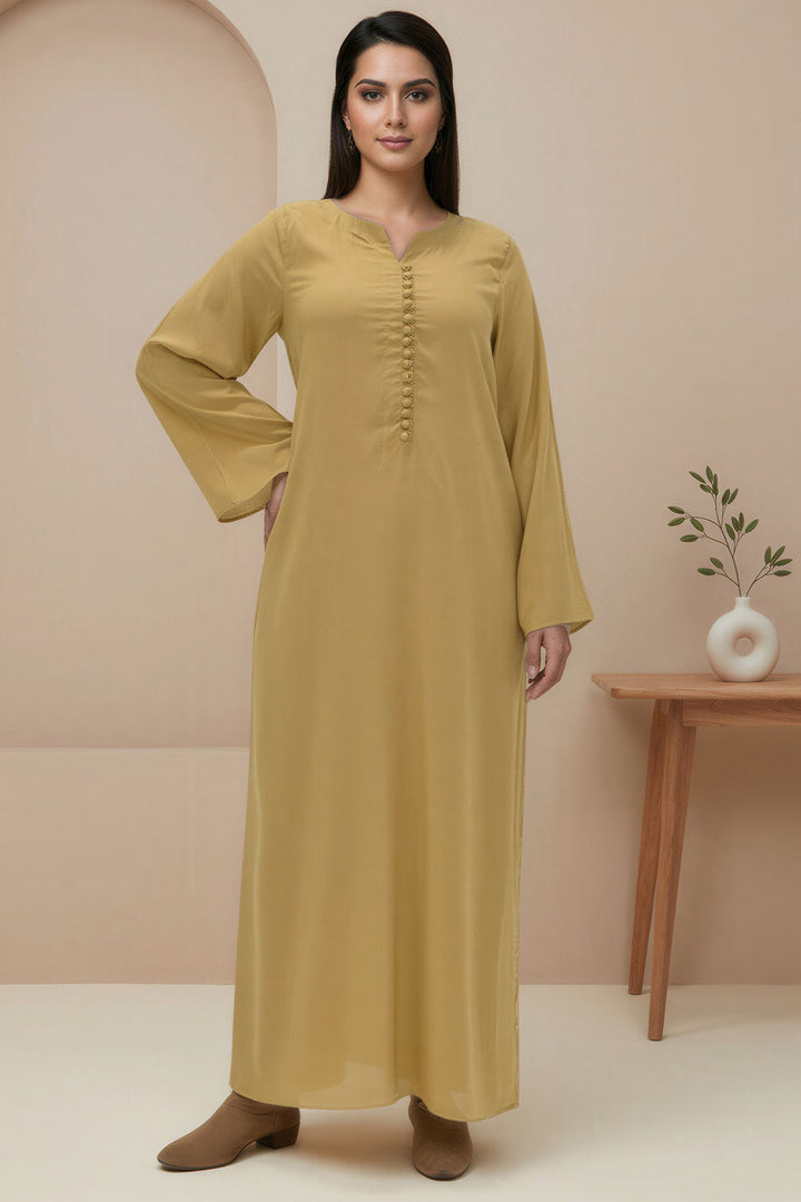 5802-AAHGA DYED GEORGETTE STITCHED