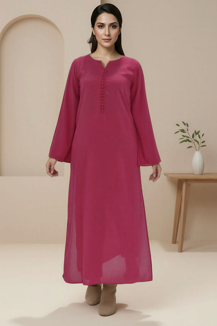 5803-EIHAM DYED GEORGETTE STITCHED