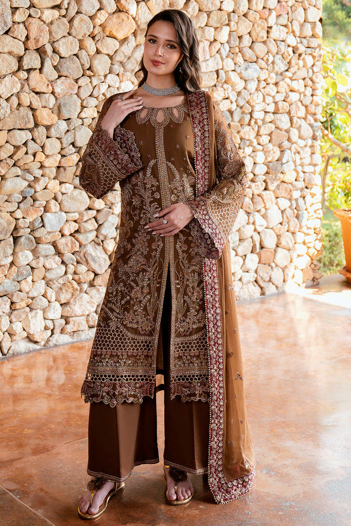 5804-FIROE EMBROIDERED CRINKLE CHIFFON UNSTITCHED