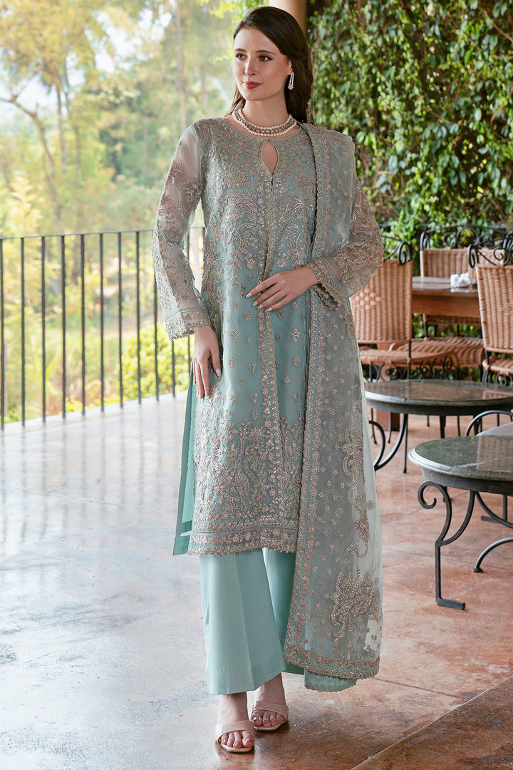 5806-STELO EMBROIDERED ORGANZA UNSTITCHED