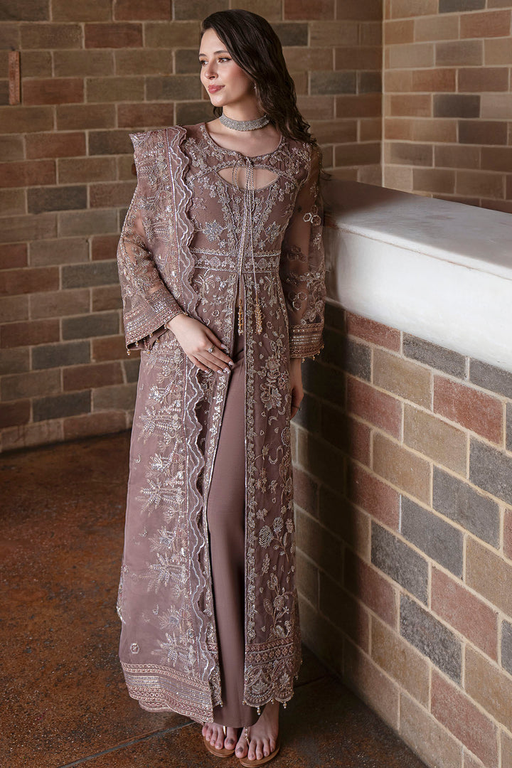 5809-MARGHERITA EMBROIDERED SILK NET UNSTITCHED