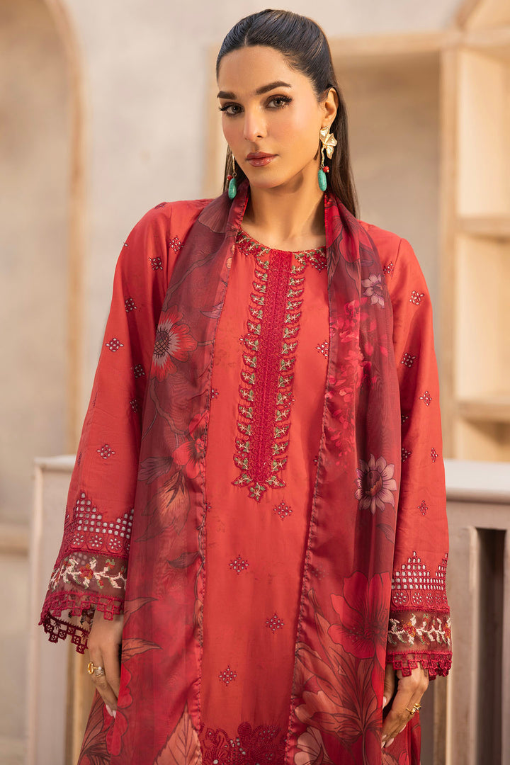 5821-SAMAA EMBROIDERED LAWN UNSTITCHED