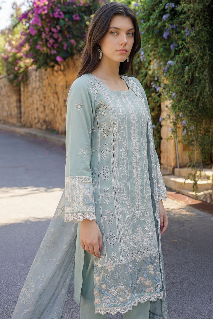 5836-DAISY EMBROIDERED LAWN UNSTITCHED