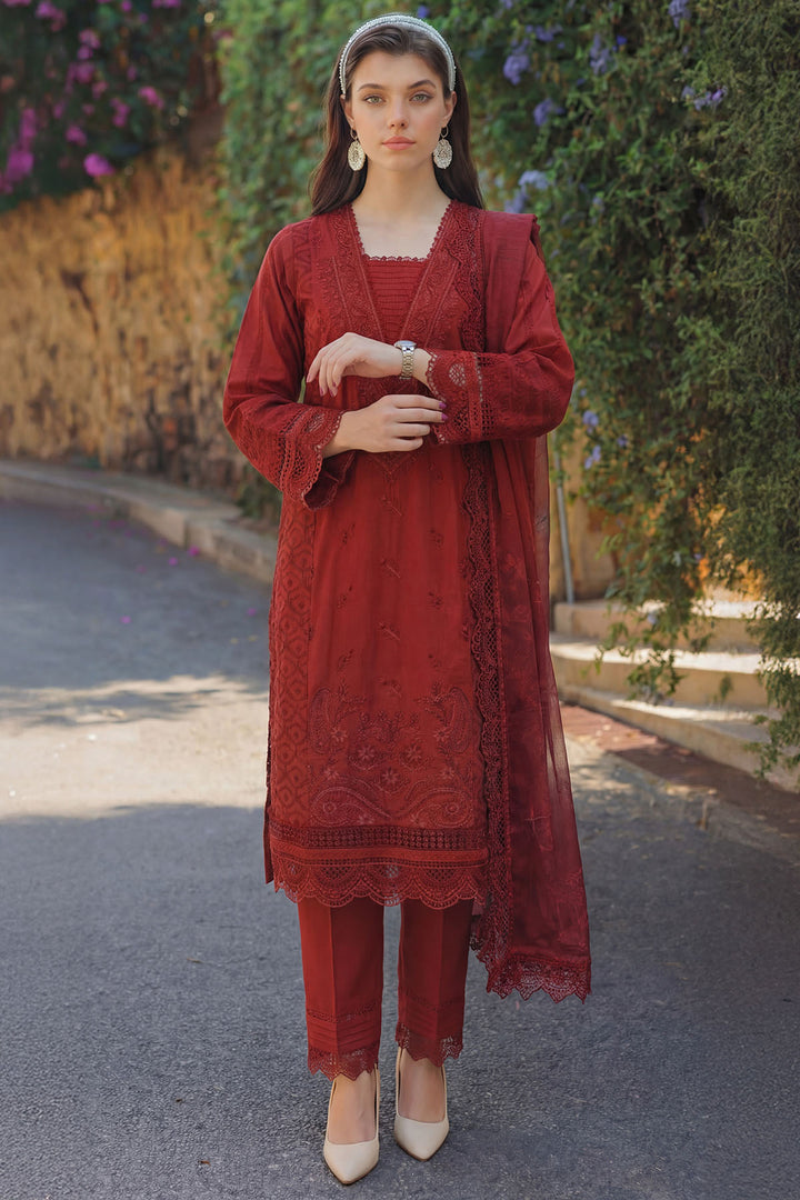 5839-IRIS EMBROIDERED LAWN UNSTITCHED