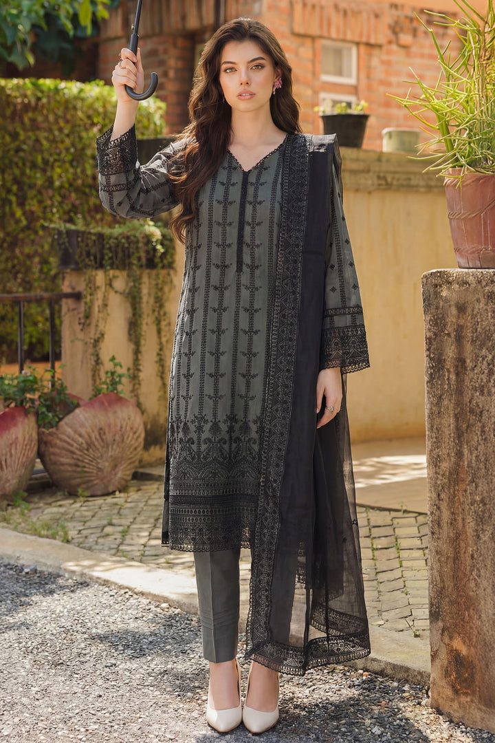 5842-LOTUS EMBROIDERED LAWN UNSTITCHED