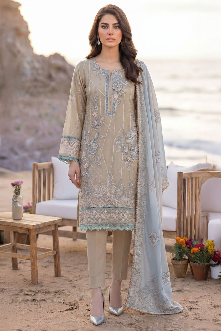 5845-IVY EMBROIDERED LAWN UNSTITCHED
