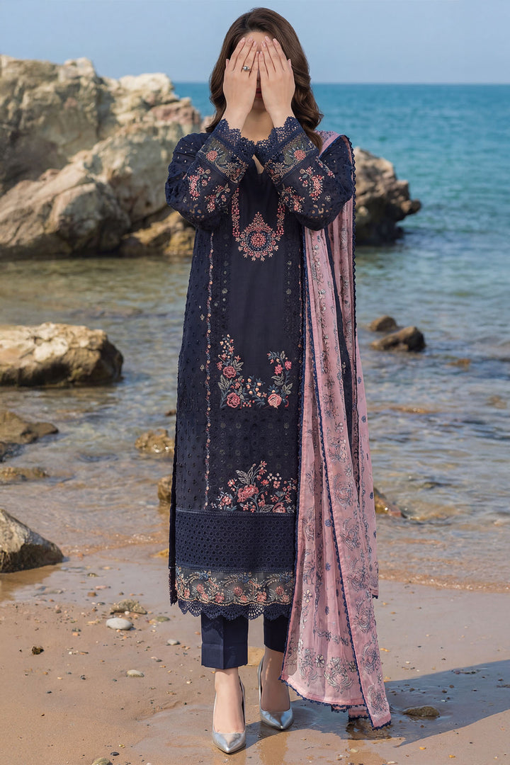5848-KUNAL EMBROIDERED LAWN UNSTITCHED
