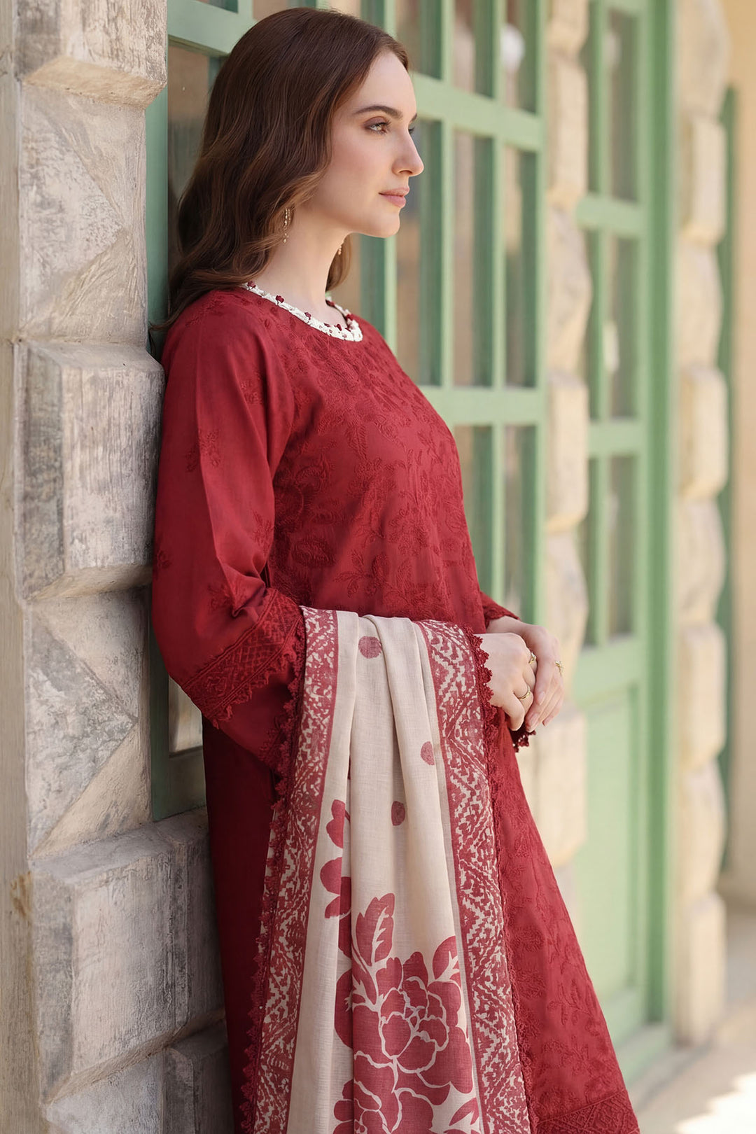 5854-ANNA EMBROIDERED LAWN UNSTITCHED