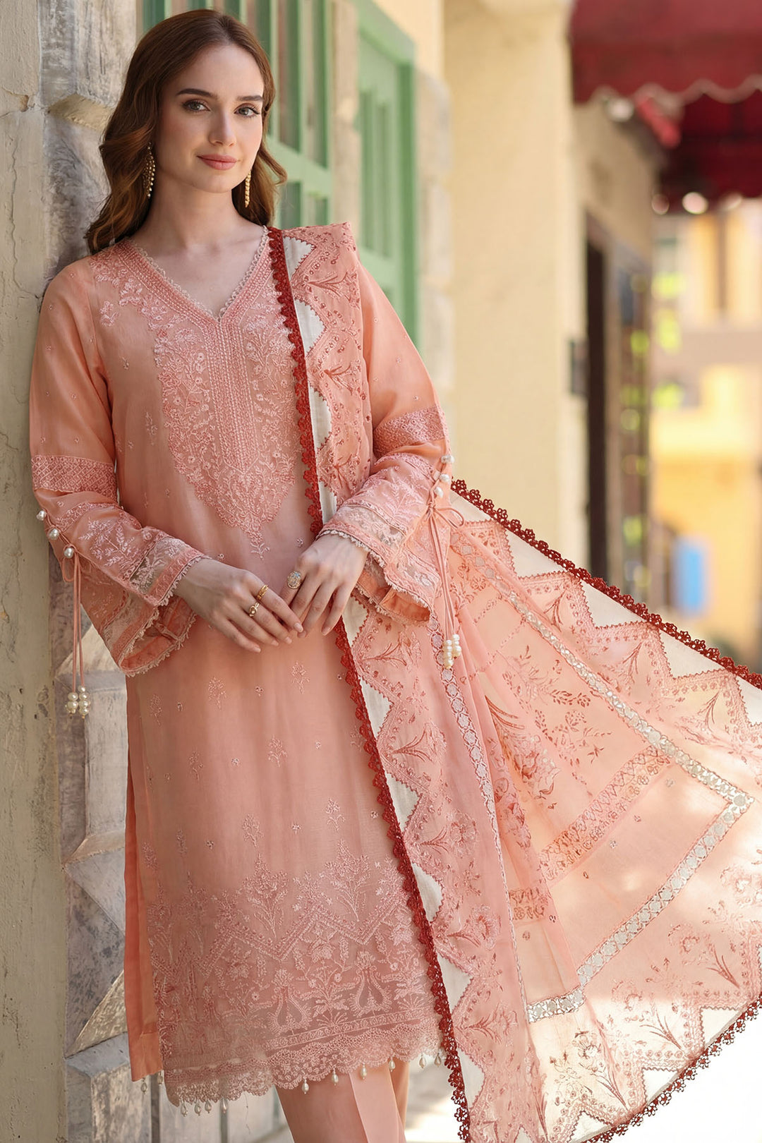 5858-MAYA EMBROIDERED LAWN UNSTITCHED