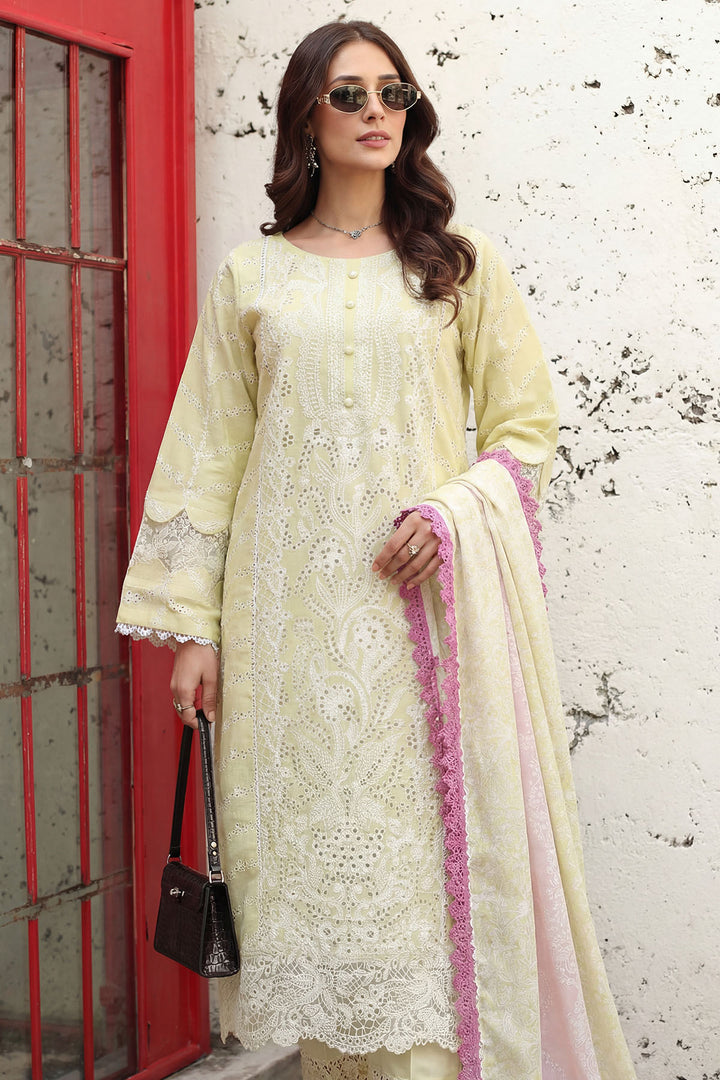 5860-ROSE EMBROIDERED LAWN UNSTITCHED