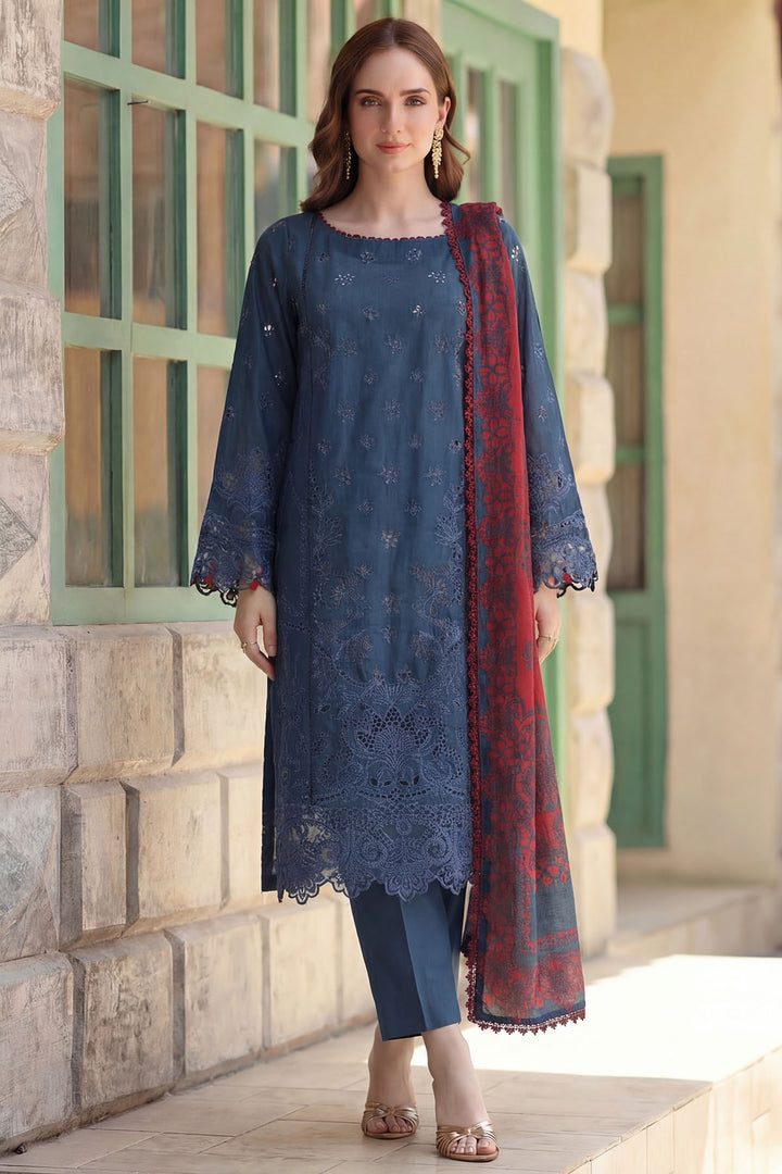 5861-OLIVIA EMBROIDERED LAWN UNSTITCHED