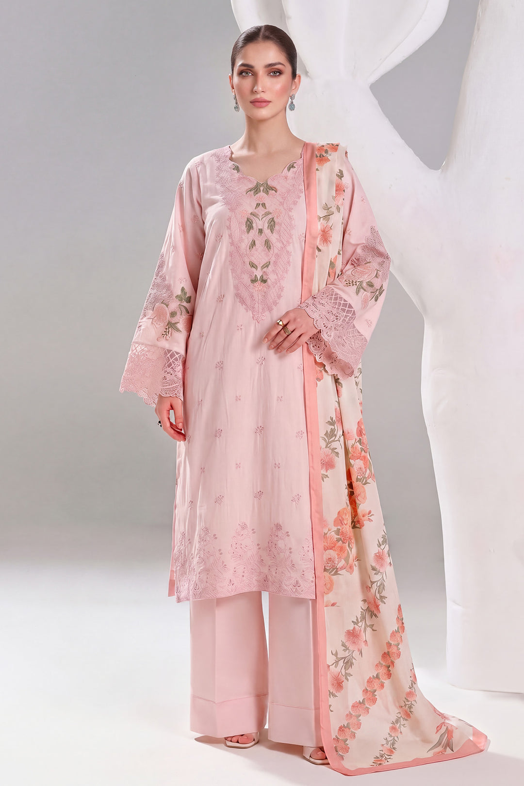5876-ZUMAR EMBROIDERED LAWN UNSTITCHED