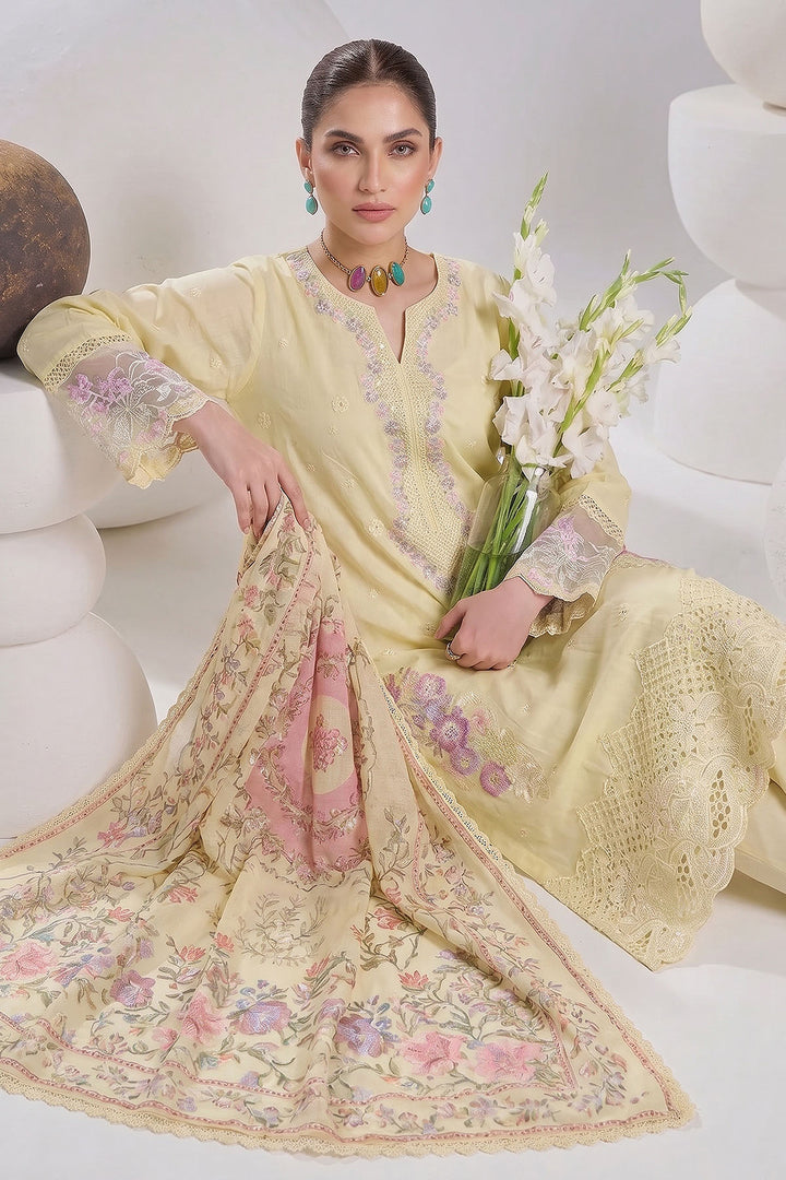 5877-HAYAM EMBROIDERED LAWN UNSTITCHED