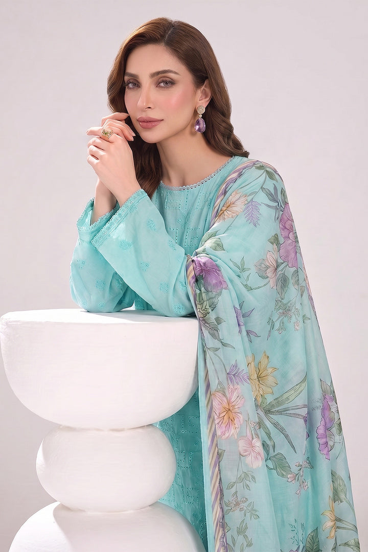 5879-ABDAR EMBROIDERED LAWN UNSTITCHED