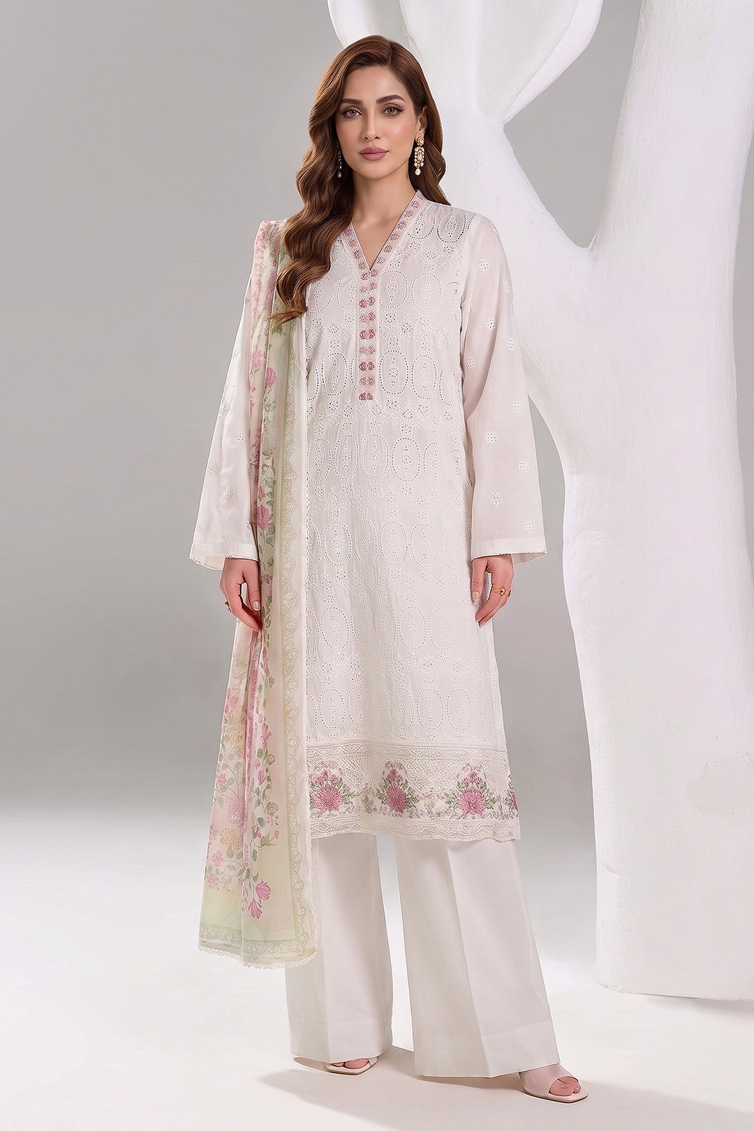 5880-HANEEN EMBROIDERED LAWN UNSTITCHED