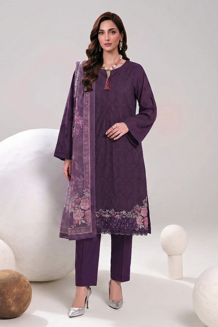 5883-IZEL EMBROIDERED LAWN UNSTITCHED