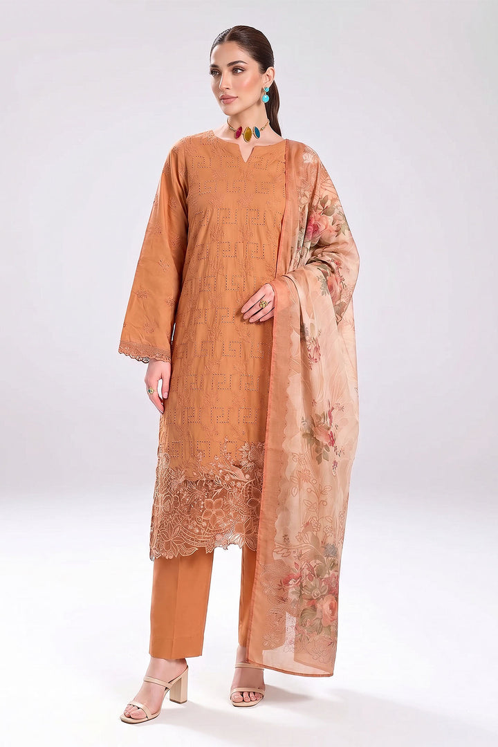 5884-RUZAIN EMBROIDERED LAWN UNSTITCHED