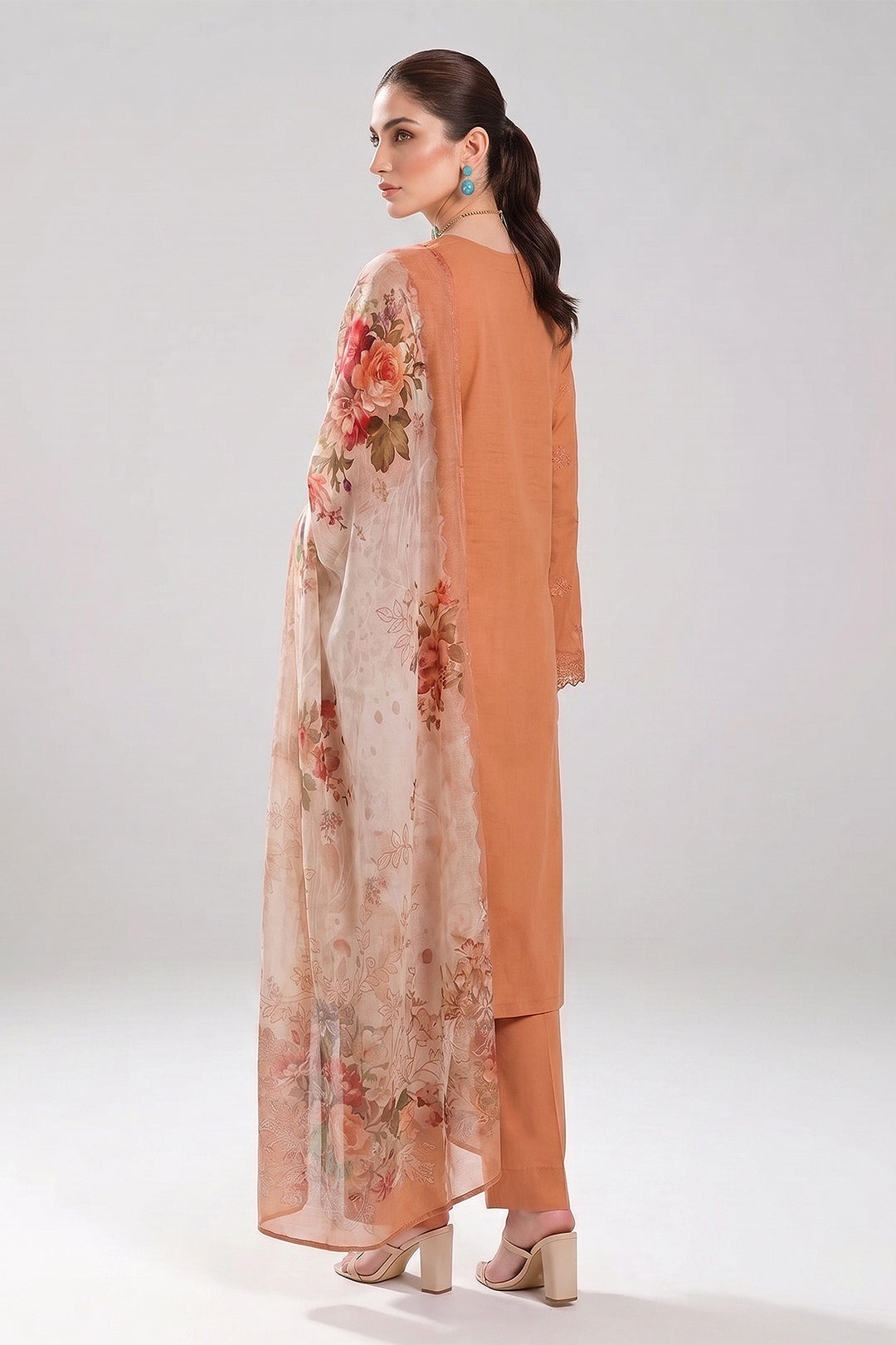 5884-RUZAIN EMBROIDERED LAWN UNSTITCHED