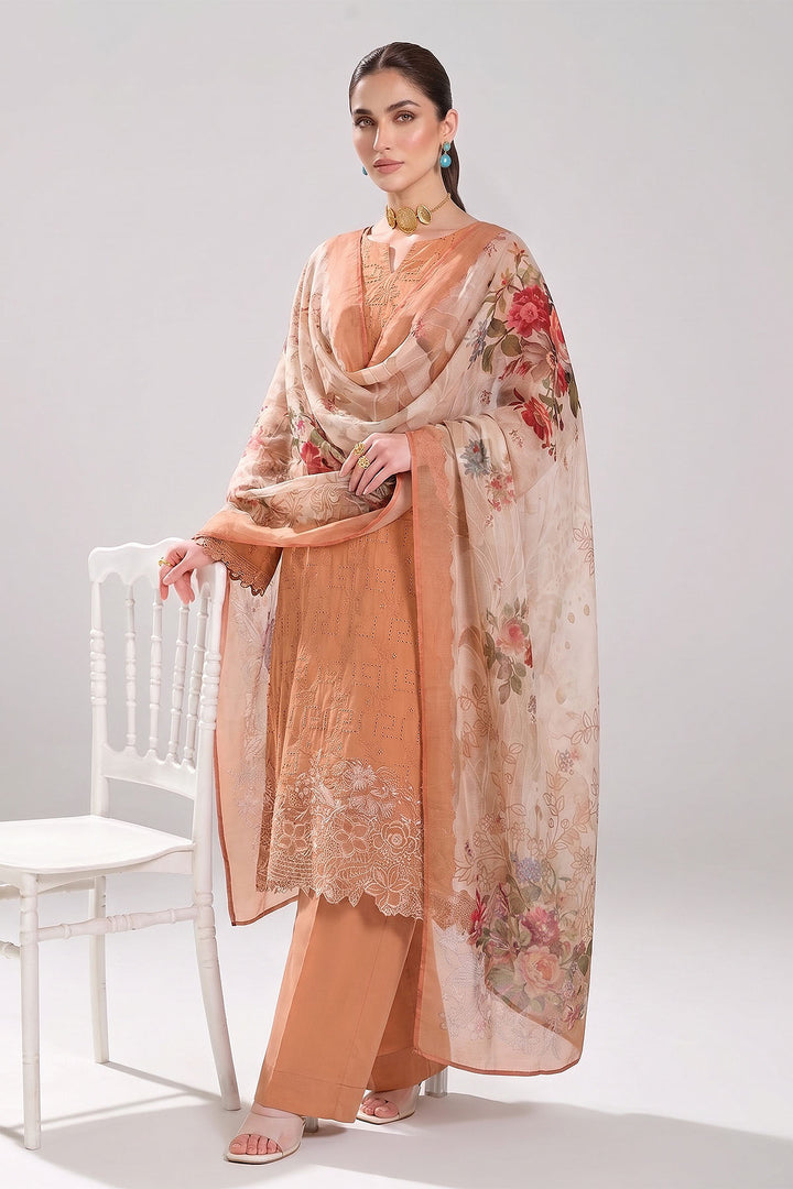 5884-RUZAIN EMBROIDERED LAWN UNSTITCHED