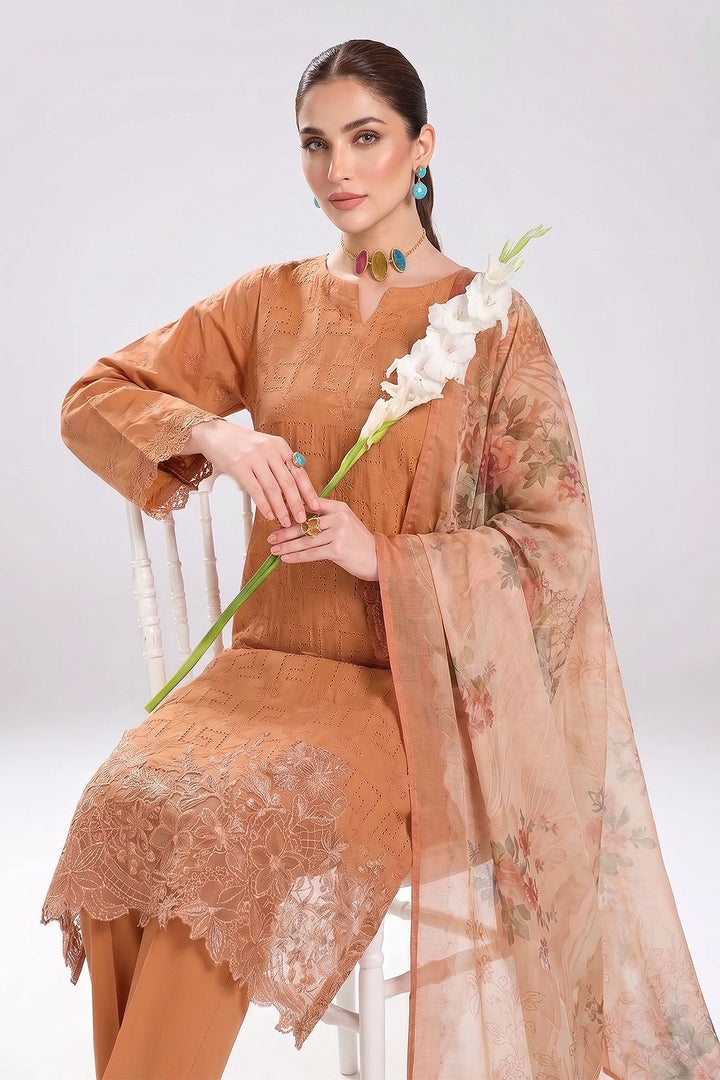 5884-RUZAIN EMBROIDERED LAWN UNSTITCHED