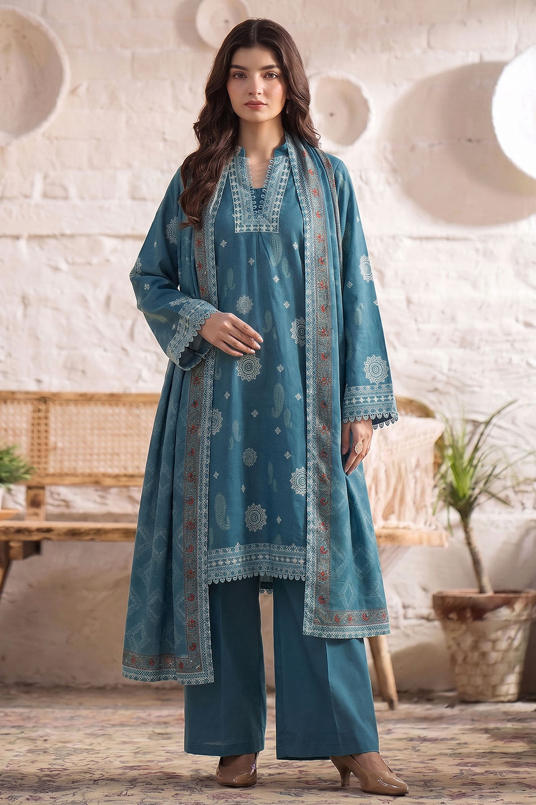 5896-JANAN DIGITAL PRINTED KHADDAR UNSTITCHED