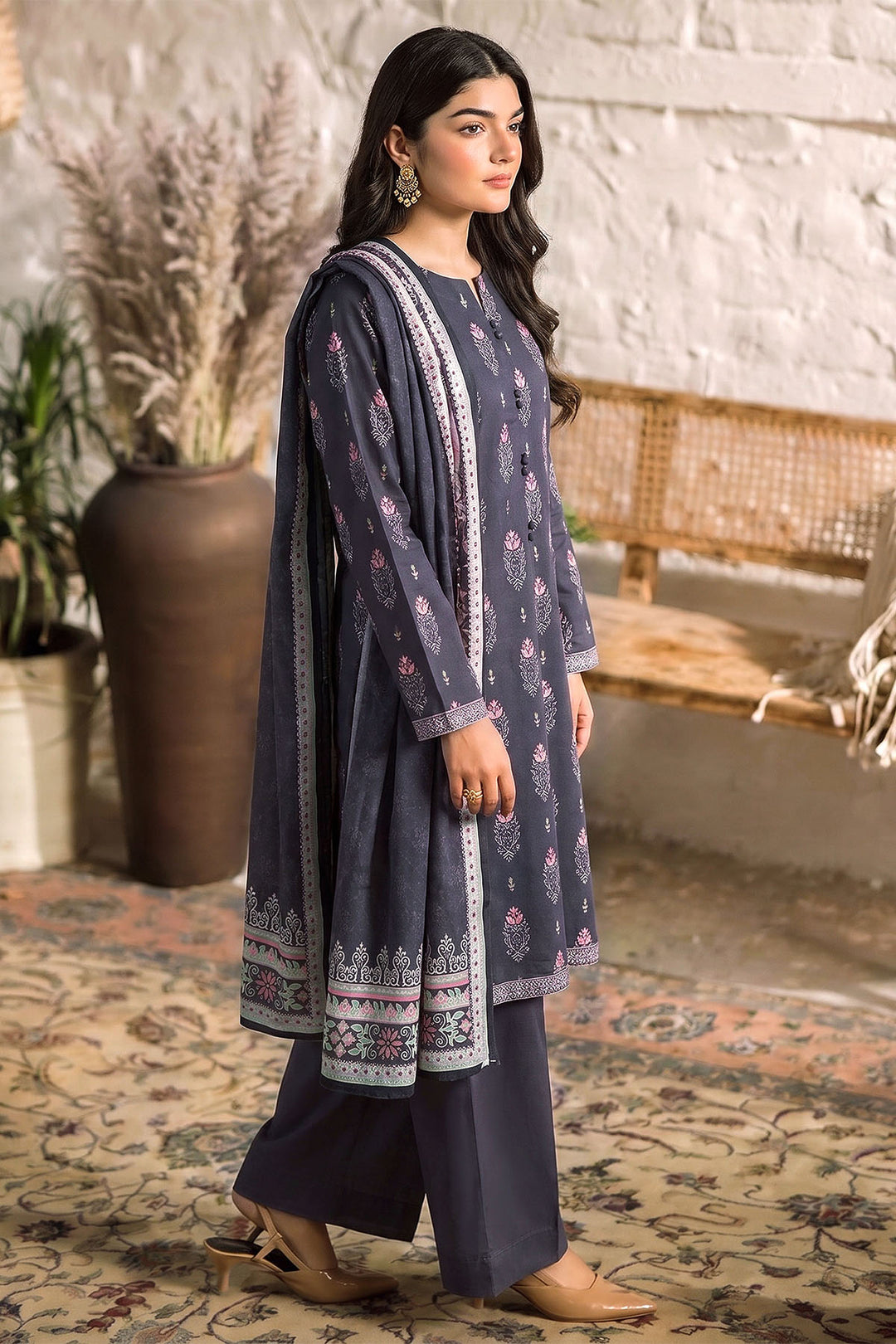 5903-DUHA DIGITAL PRINTED KHADDAR UNSTITCHED