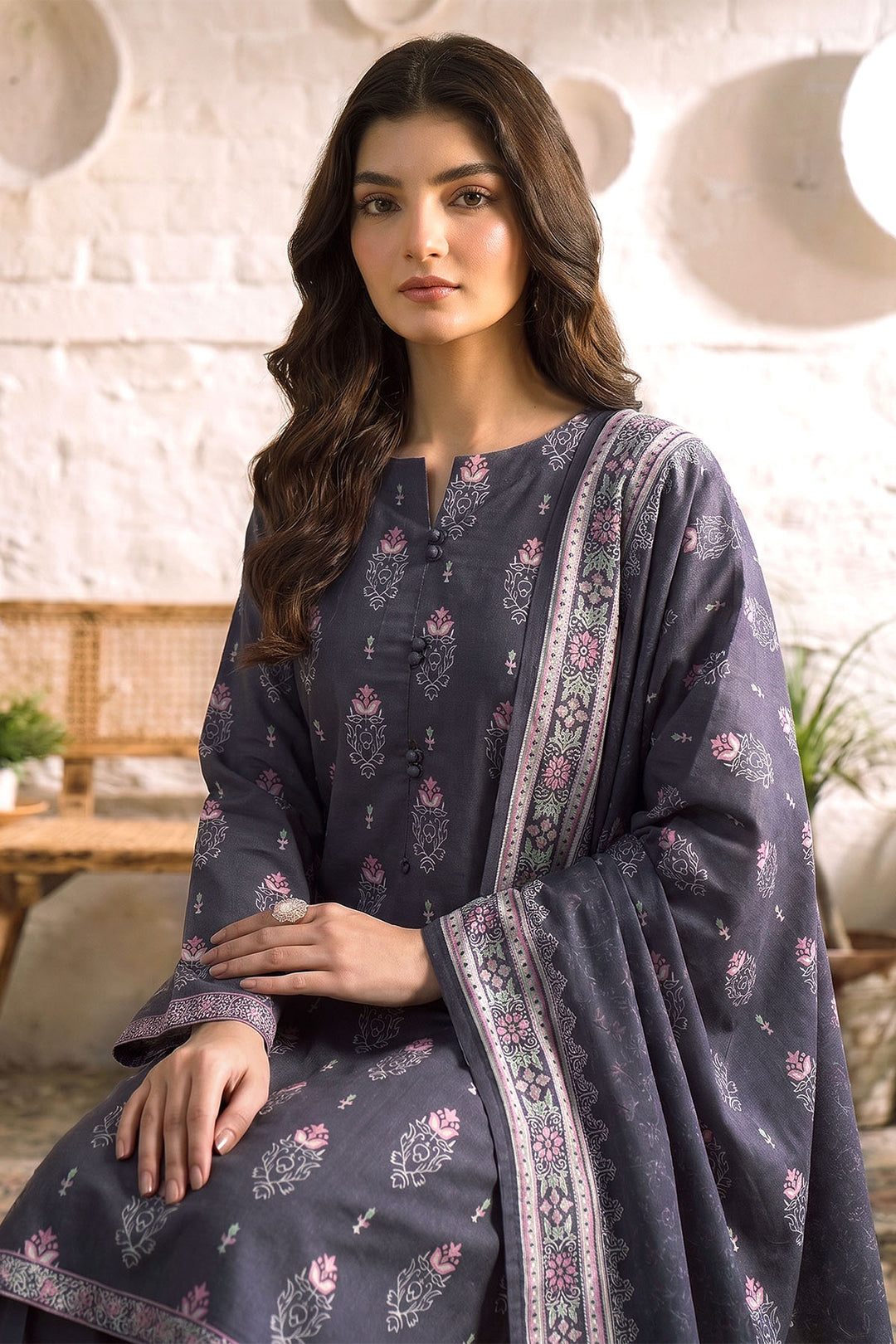 5903-DUHA DIGITAL PRINTED KHADDAR UNSTITCHED