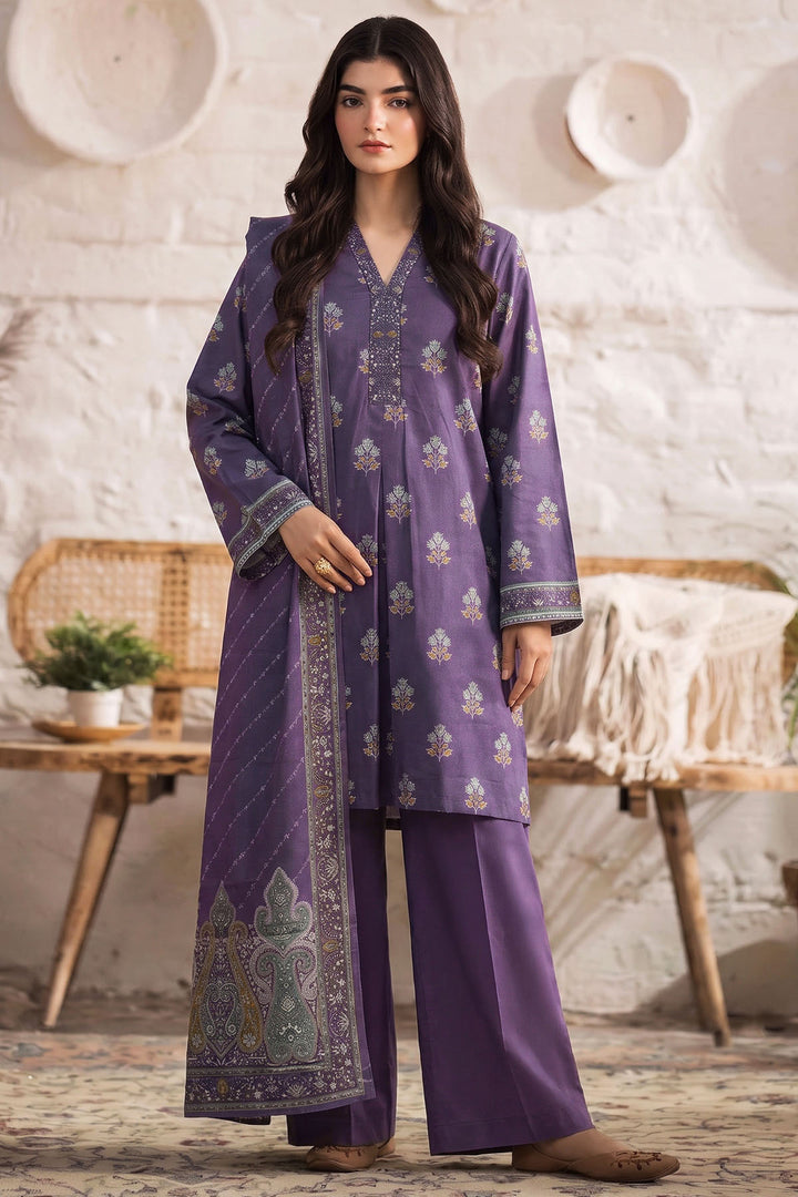 5904-INAYA DIGITAL PRINTED KHADDAR UNSTITCHED