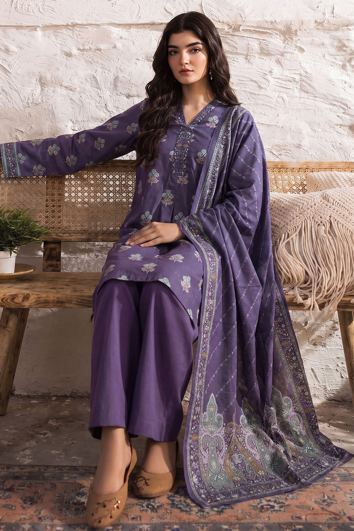 5904-INAYA DIGITAL PRINTED KHADDAR UNSTITCHED