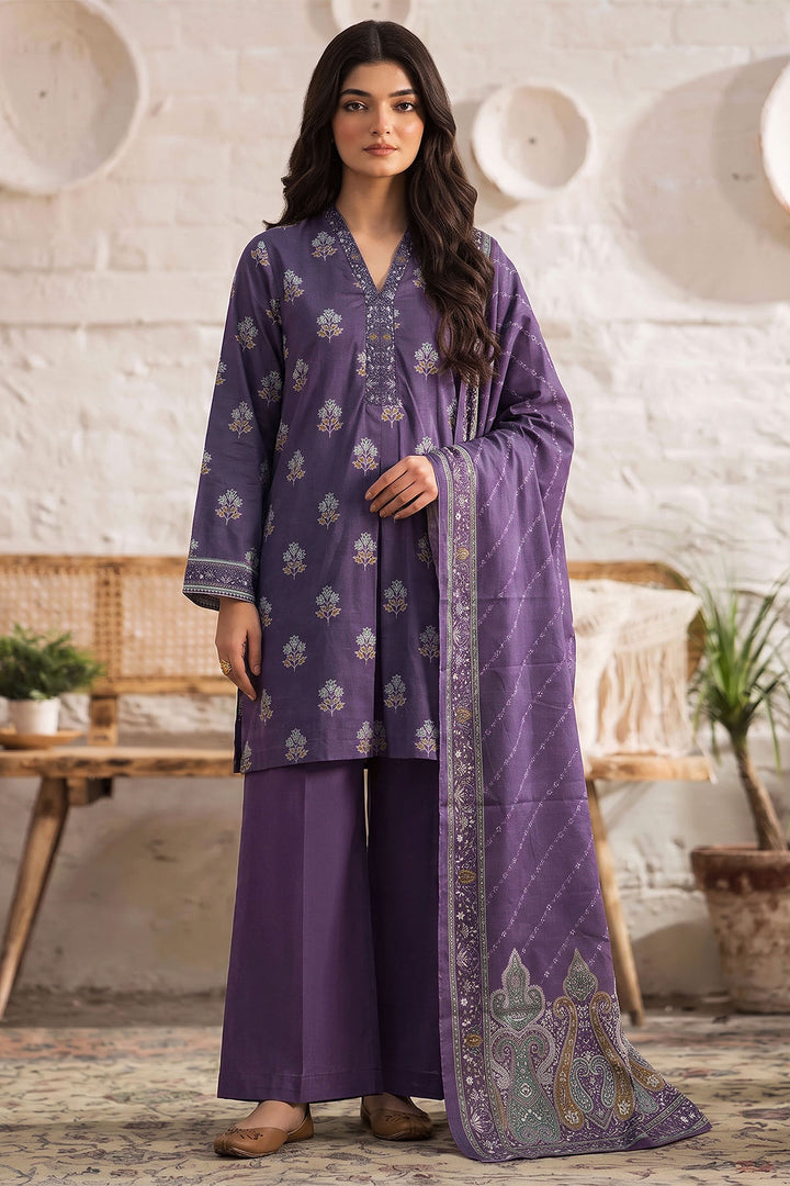 5904-INAYA DIGITAL PRINTED KHADDAR UNSTITCHED