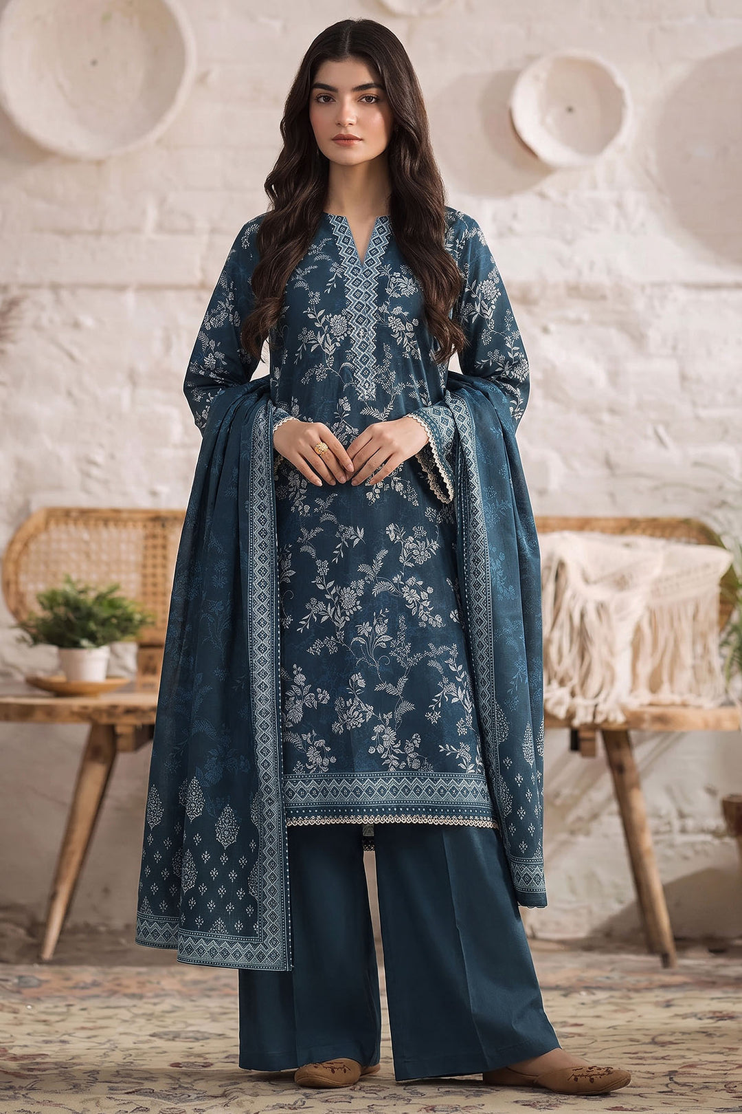 5905-ALAYHA DIGITAL PRINTED KHADDAR UNSTITCHED