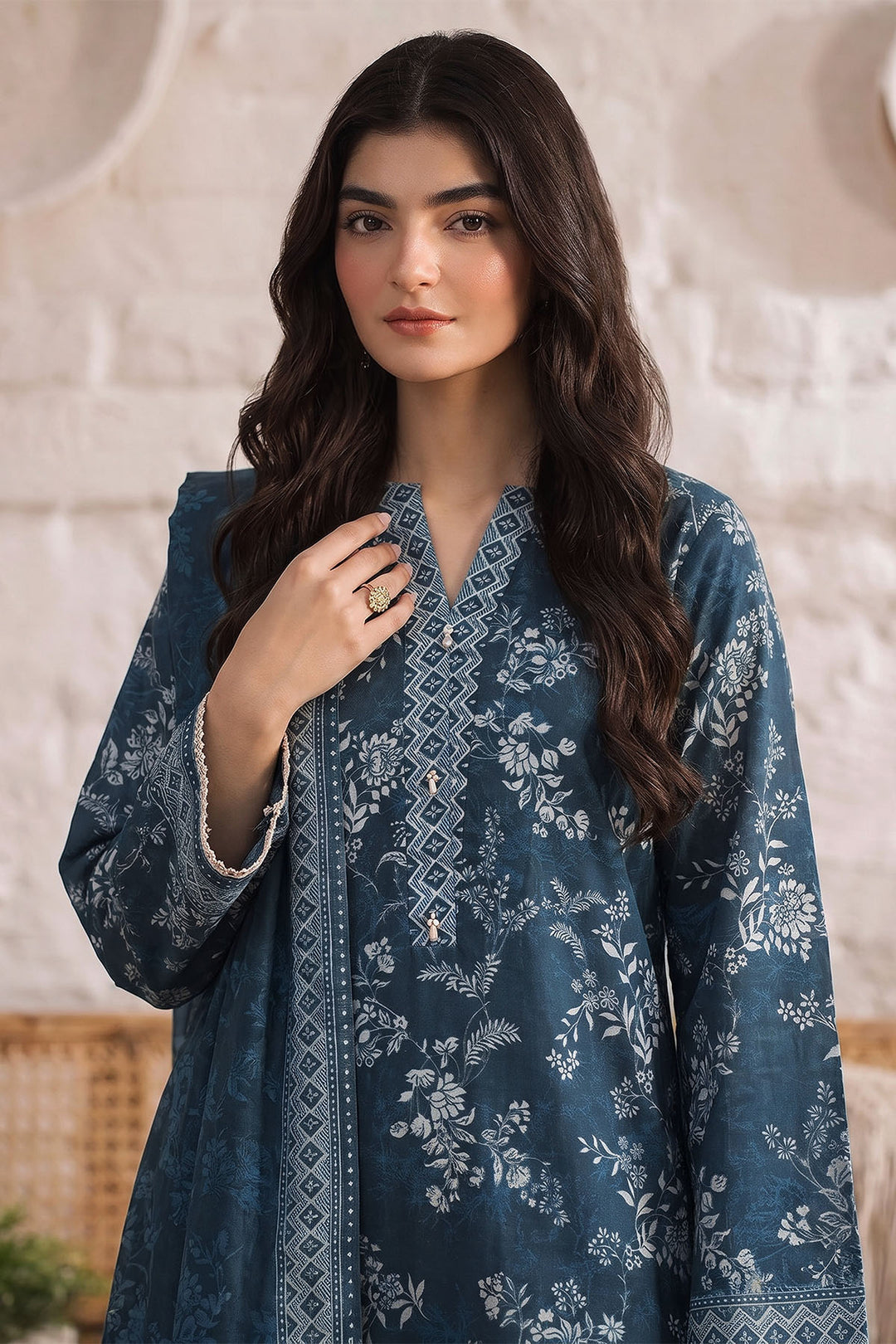 5905-ALAYHA DIGITAL PRINTED KHADDAR UNSTITCHED