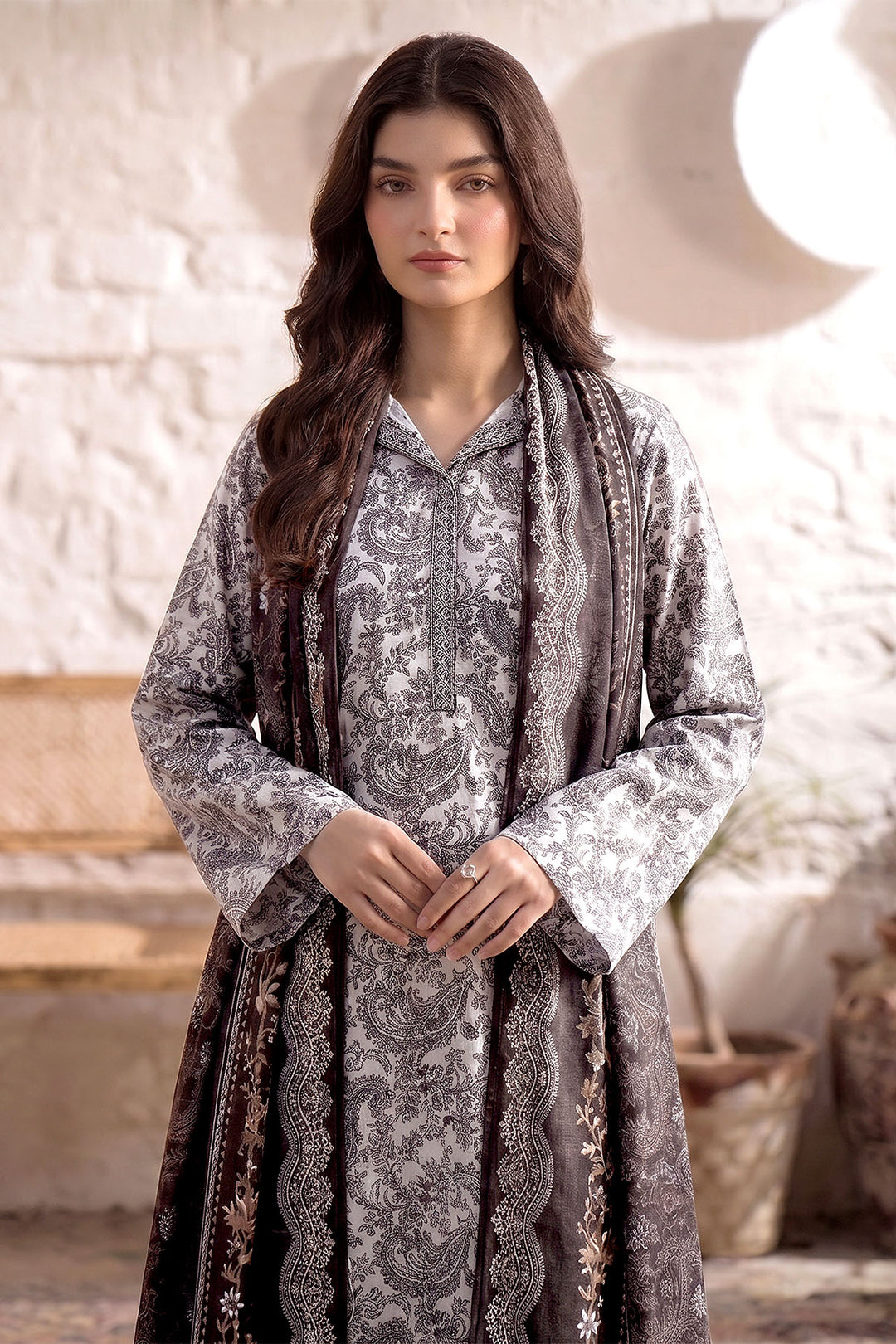 5906-AZRA DIGITAL PRINTED KHADDAR UNSTITCHED