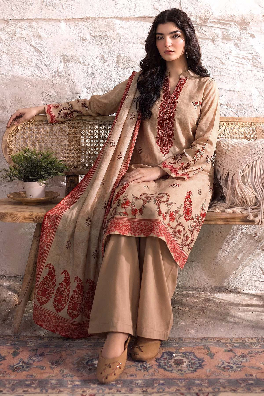 5908-LIANA DIGITAL PRINTED KHADDAR UNSTITCHED