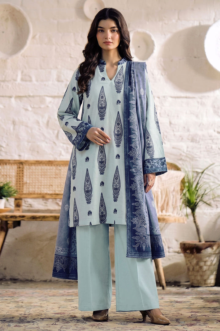 5909-ALAYNA DIGITAL PRINTED KHADDAR UNSTITCHED