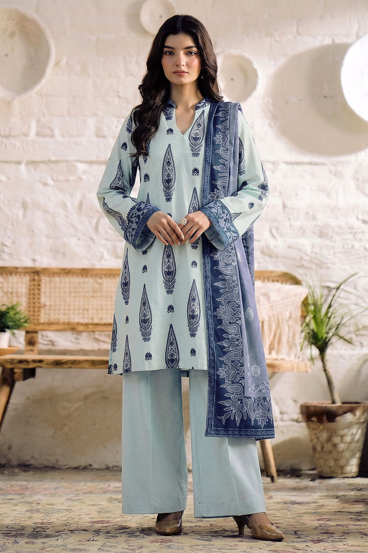 5909-ALAYNA DIGITAL PRINTED KHADDAR UNSTITCHED