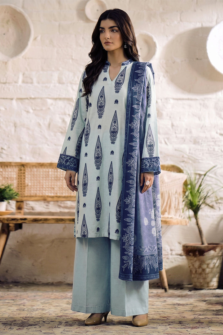 5909-ALAYNA DIGITAL PRINTED KHADDAR UNSTITCHED