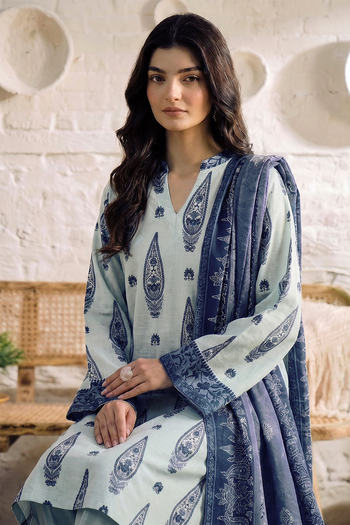 5909-ALAYNA DIGITAL PRINTED KHADDAR UNSTITCHED