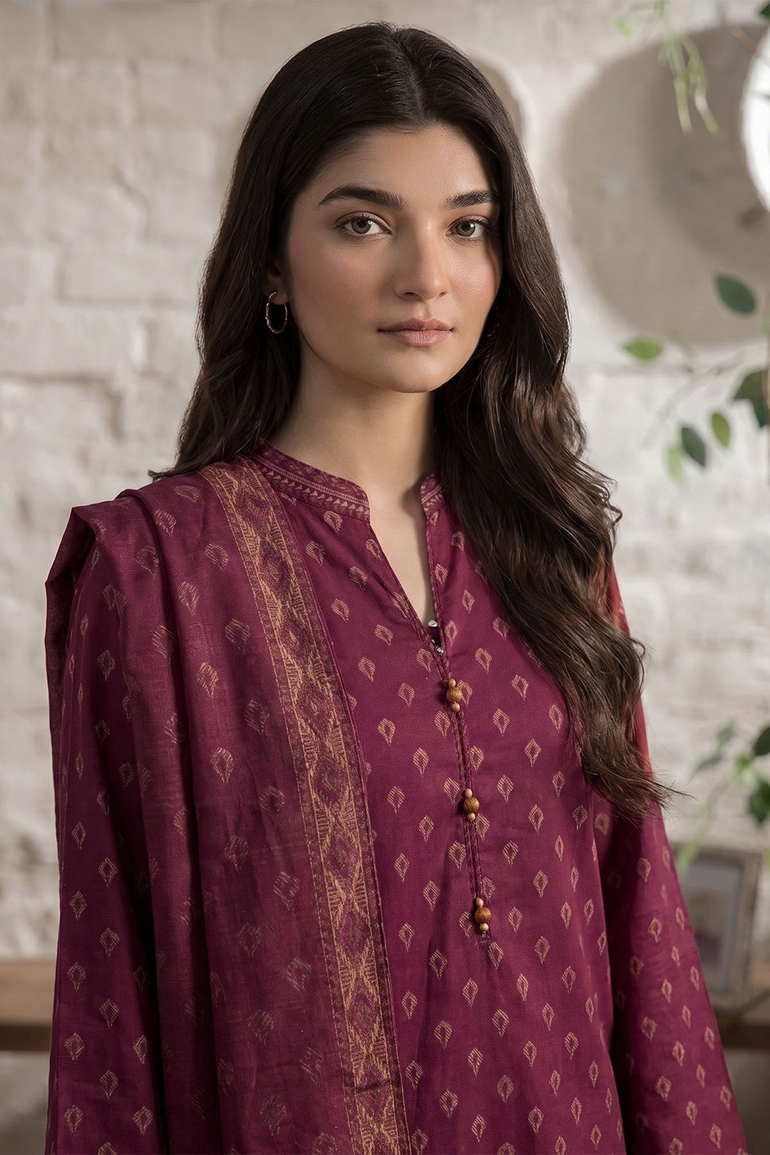 5912-NOOR DIGITAL PRINTED KHADDAR UNSTITCHED