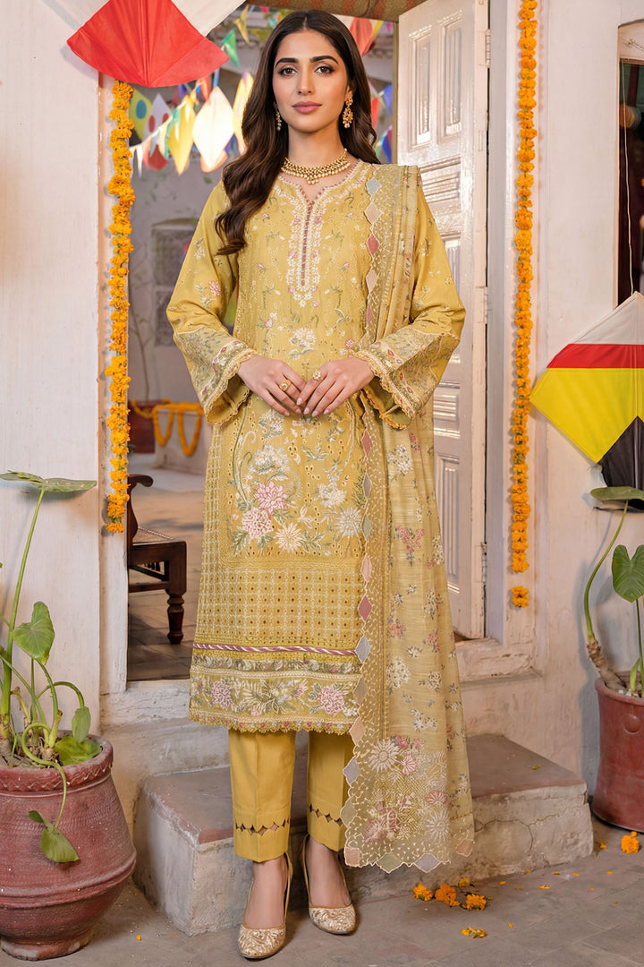 5917-MERCINA EMBROIDERED LAWN UNSTITCHED