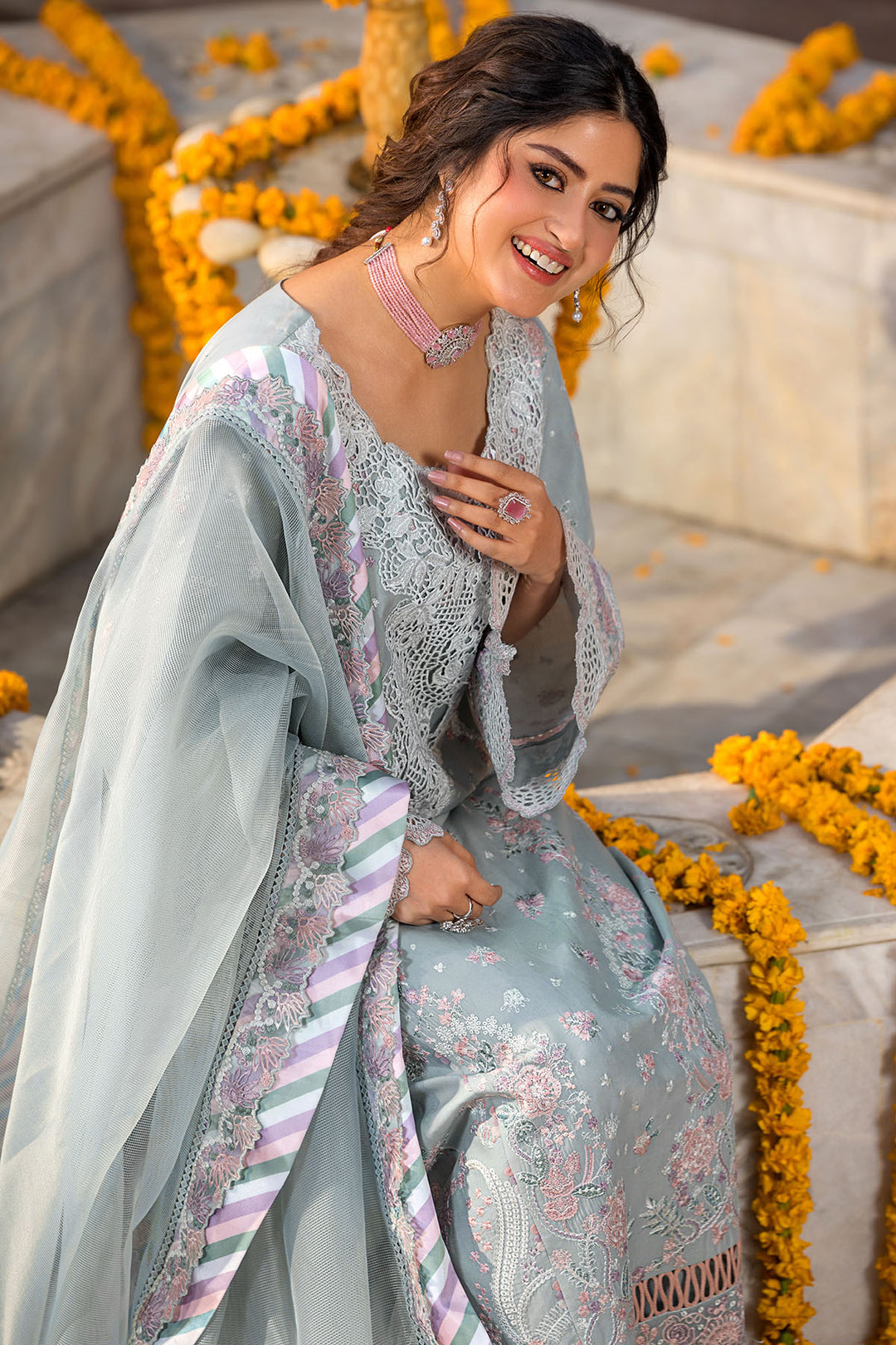 5921-DEW EMBROIDERED LAWN UNSTITCHED