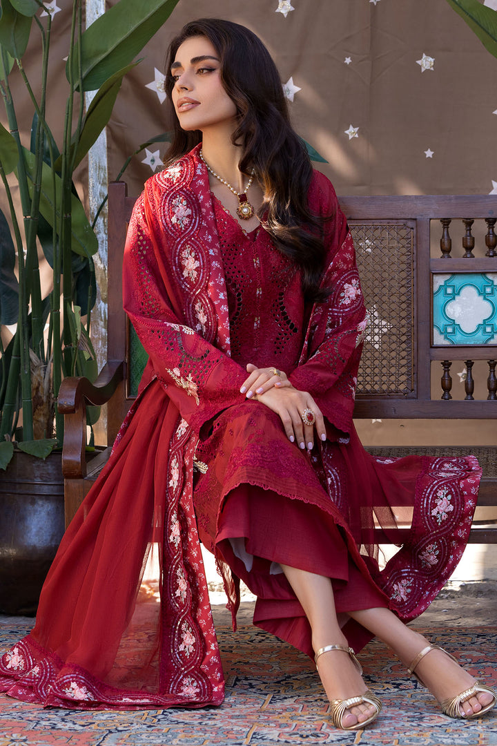 5928-IRISE EMBROIDERED LAWN UNSTITCHED
